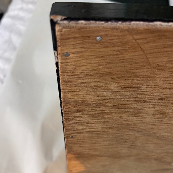 Framed Vintage Chinese Famille Rose Porcelain Plaque in Bamboo Style Frame - Picture 11 of 11